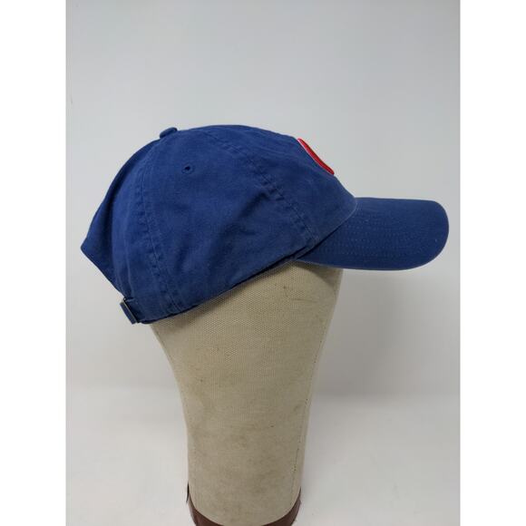 MLB Chicago Cubs Baseball Slideback Hat OSFA Twins Enterprise Cap Blue - Picture 5 of 10